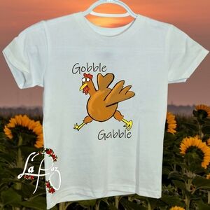 Kids funny Thanksgiving shirt